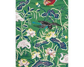 F. Schumacher Lotus Garden Wallpaper (Packaged in double rolls)  (other colors available)