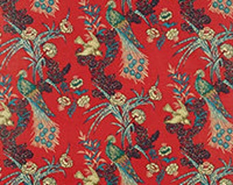 F. Schumacher Peacock Fabric (other colors available)