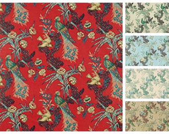 F. Schumacher Peacock Fabric (other colors available)