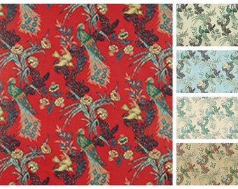 F. Schumacher Peacock Fabric (other colors available)