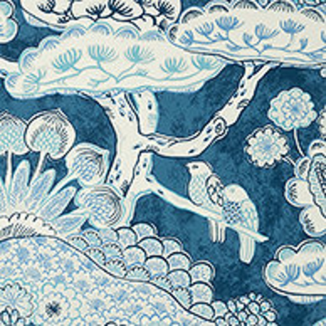 Thibaut Anna French Tree House Wallpaper packaged in Double Etsy