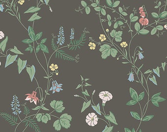 F. Schumacher Midsummers Eve Wallpaper (Packaged in double rolls)  (other colors available)