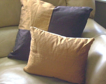 Loft Silk Dupioni Pillow Cover - ready to ship