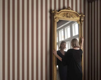 Sam Stripe Wallpaper Sandberg Double Roll 11 yds - Other colors available