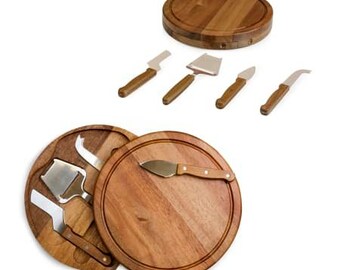 Sonoma Wood Cheese Board Set