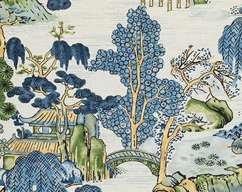 Designer Thibaut Asian Scenic Swatch