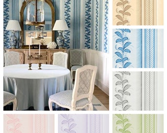 F. Schumacher Hydrangea Drape Wallpaper (Packaged in 9 yd rolls) (other colors available)