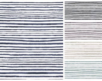 Scott Living Horizon Luxe Linen Stripe Fabric by the Yard