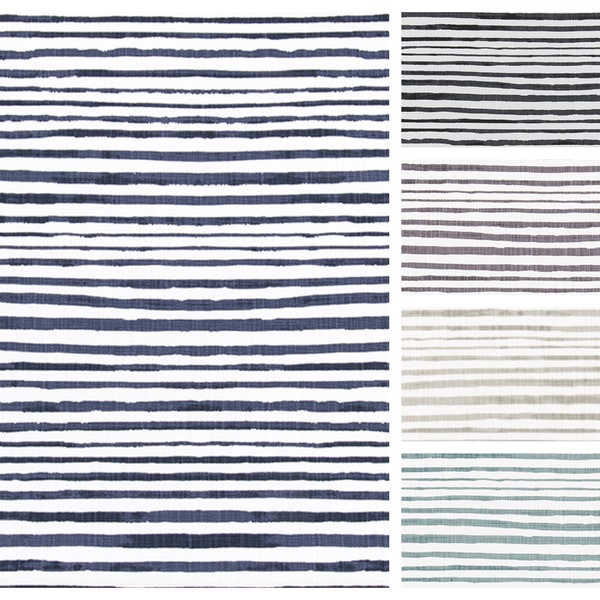 Scott Living Horizon Luxe Linen Stripe Fabric by the Yard