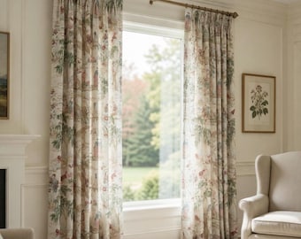Custom Designer Yangtze River Drapes - Lined- Other colors available