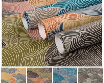Brunschwig & Fils Tourbillon Wallpaper (Packaged in double rolls) (similar fabric available)