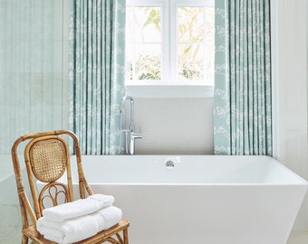 Designer China Seas Hawthorne Linen Drapes - Lined