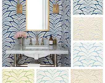 Brunschwig & Fils Talavera Wallpaper (Priced per roll) (other colors available)