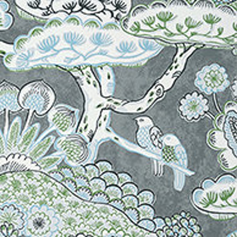Thibaut Anna French Tree House Wallpaper packaged in Double Etsy
