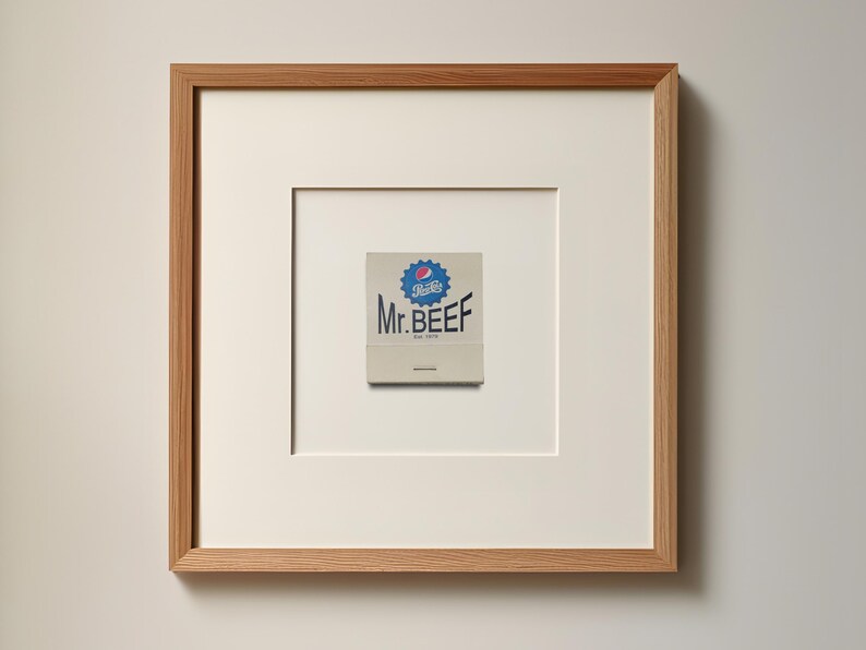 CUSTOM Single Matchbox Print, Customized Matchbook Art, Realistic Match ...