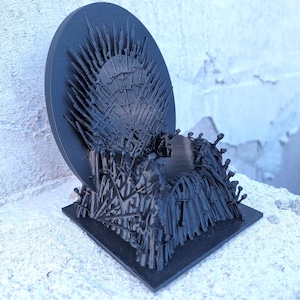 Uchwyt na pilota do Żelaznego Tronu z Gry o Tron | Kultowa dekoracja z GOT | Przydatny prezent