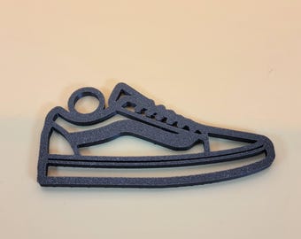 Vans Shoe Logo Keychain: Color Options, Skater Style Gift