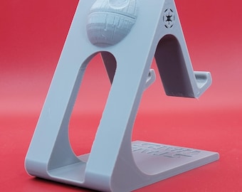 Star Wars Death Star Phone Holder | Universal Fit for Phones & Tablets | Iconic Stand | Useful Gift