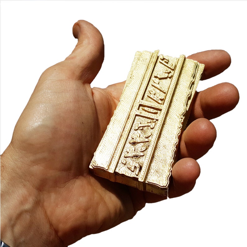 gold pressed latinum prop gold pressed latinum prop