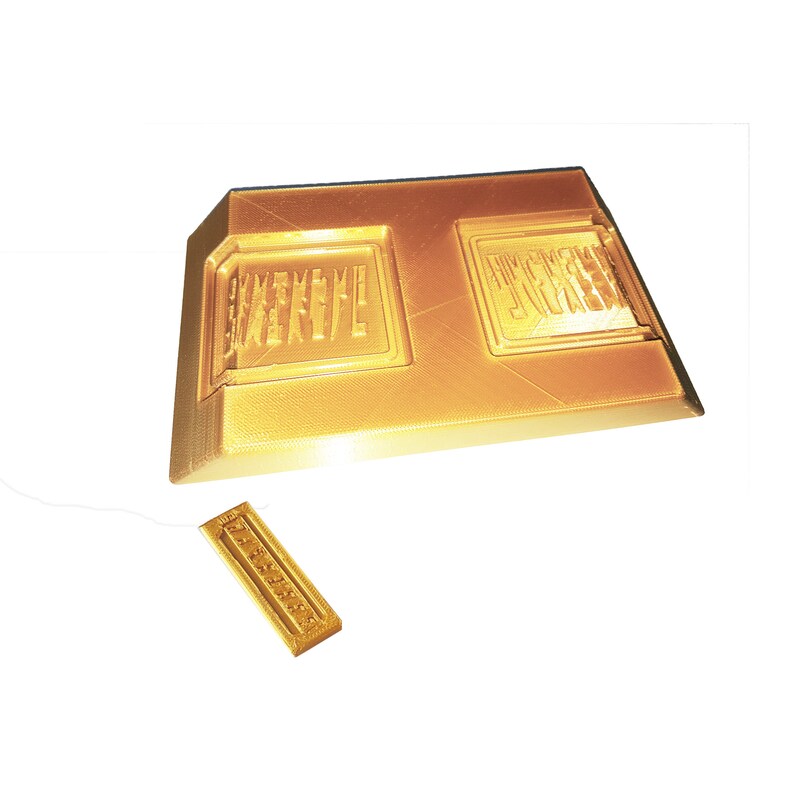 Latinum Slips Strips Bars and Bricks_Gold Pressed Etsy