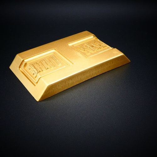 Star Trek Deep Space Nine Gold Pressed Metal Latinum Strip Etsy