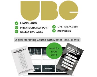 Ultimativer Branding-Course (UBC): Digitales Marketing mit MRR
