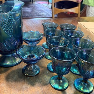 Vintage 70s Drinking Glass - Etsy