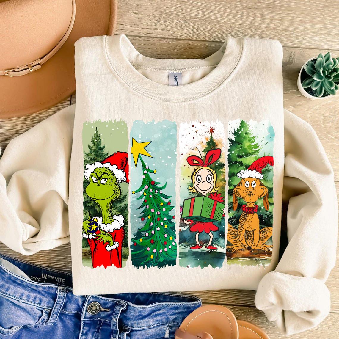 Grincmas Christmas PNG, Green Guy Png, Christmas Movie Character Png,  Retro Christmas Shirt PNG, Vitage Grinc Sublimation Design