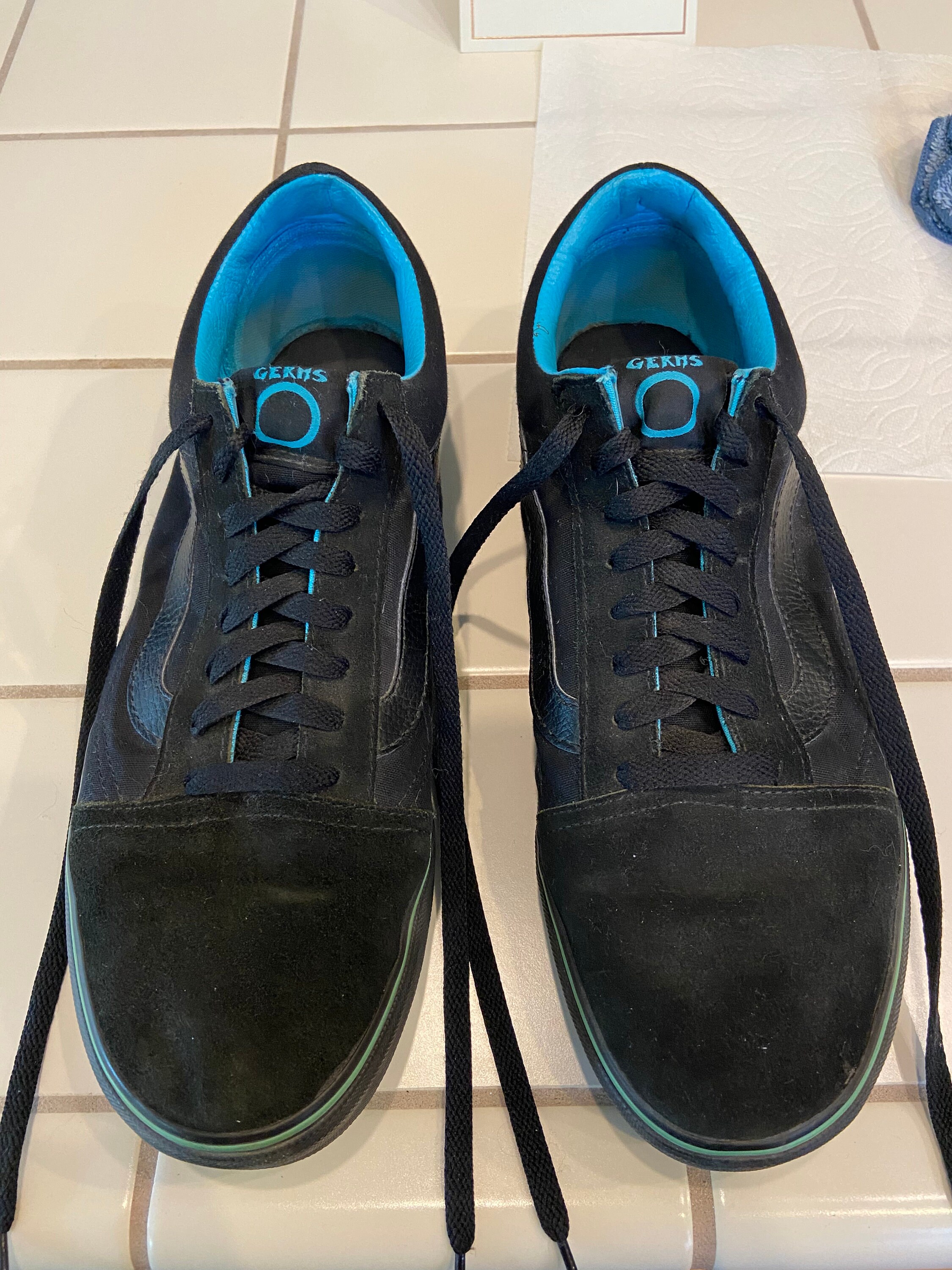 Vans Old Skool X the Germs Shoes Men s Size 13 vintage Etsy Canada
