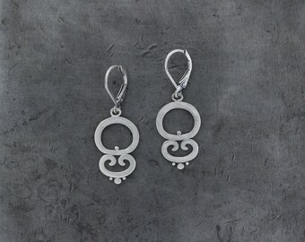 Simple Swirl Earrings