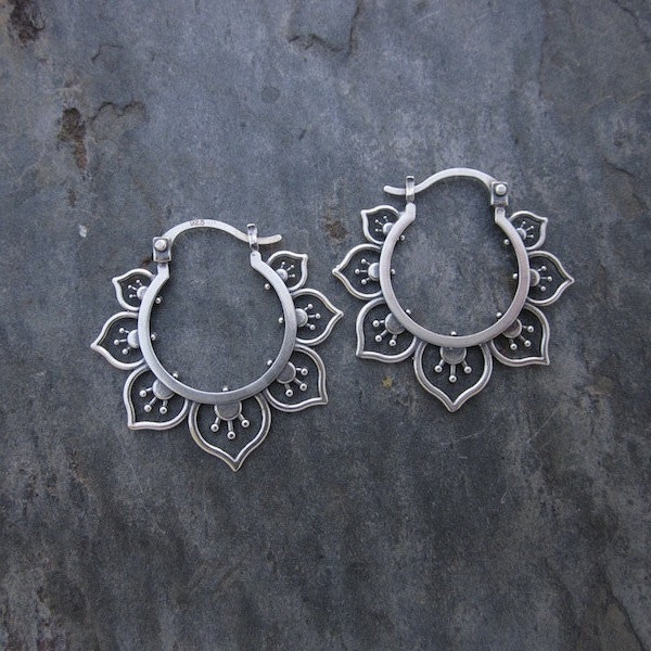 Aros de flores medianos