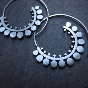 Sunflower Spiral Hoops image 2