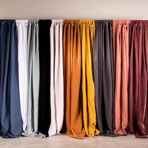 Muslin Curtain Panel: Boho Style, 100% Cotton, Natural Weave