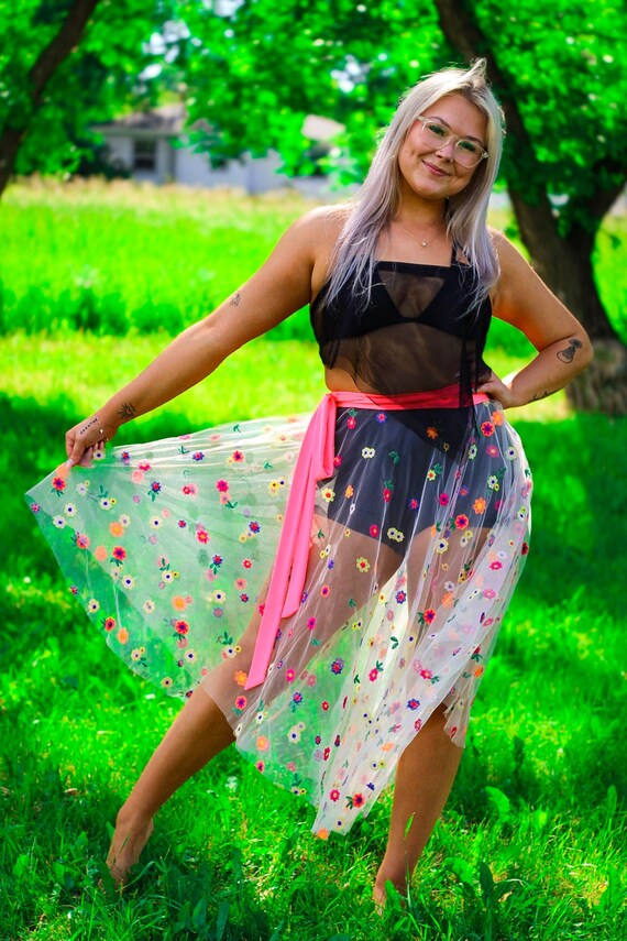 Neon envelope skirt hotsell