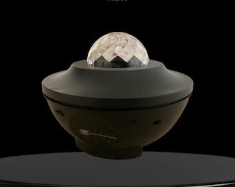 Aurora Galaxy Night Light Projector: Multi-Color Starry Sky Lamp