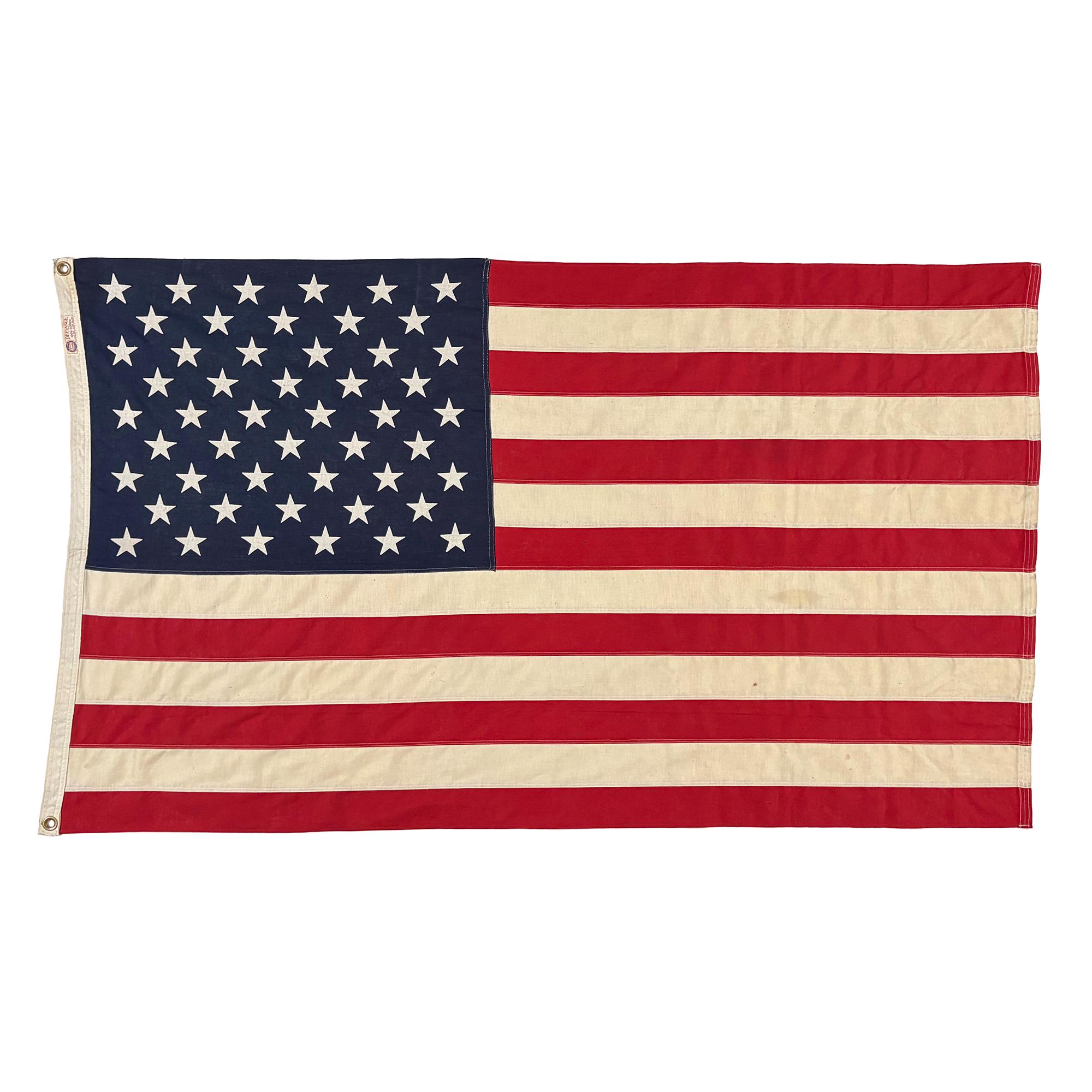 Vintage 50 Star American Flag - Etsy