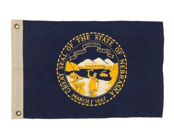 Petite Vintage Flag of Nebraska