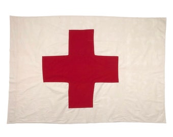 Authentic WWII Red Cross Patch From World War II for Medic