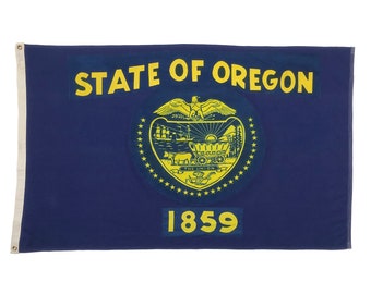 Vintage Cotton State Flag of Oregon