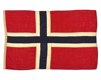 ノルウェー王国の国旗 (1814) | ユニークなデザインプリント | 高品質
