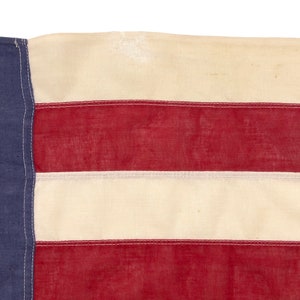 Vintage Cotton Bennington 76 American Flag image 4