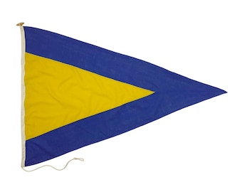 Vintage Cotton Nautical Signal Flag