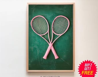 Autocollant Vintage GREENSET 1978 – Pub Raquette De Tennis