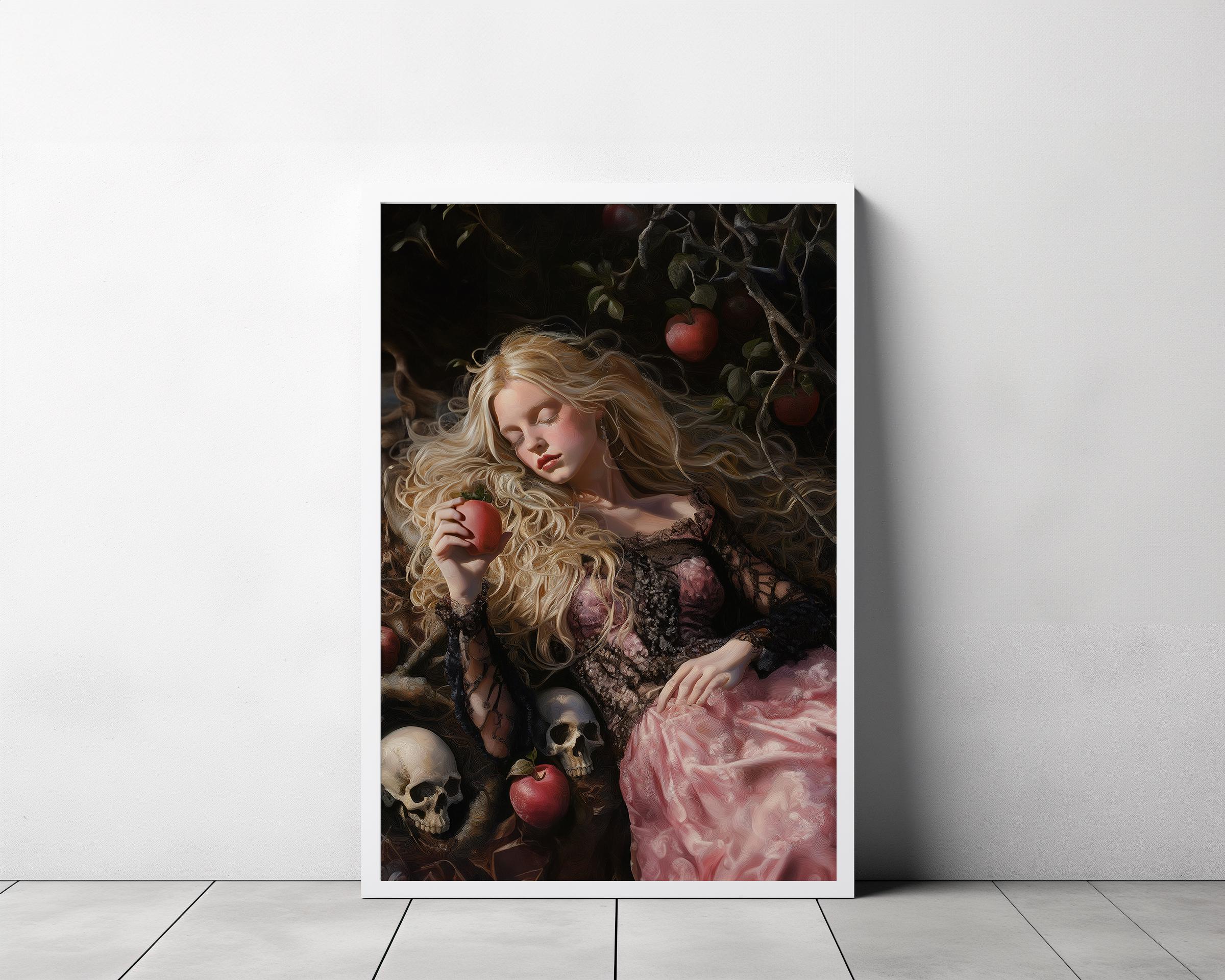 ペルセポネ デジタルアート - 春の女神、死者の女神、冥界の女王、印刷