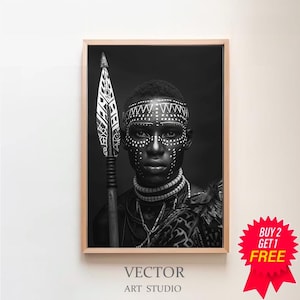 African Photography, Black Art Prints, Black And White Wall Art, African wall art, Printable wall art, extra large wall art