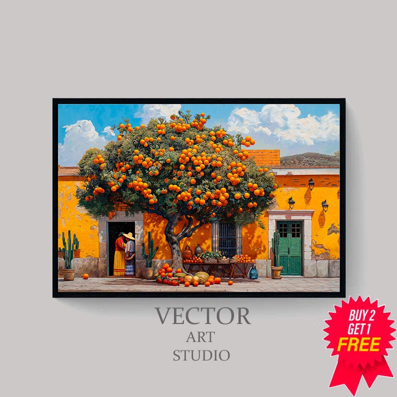 Mexican Artwork Traditional Home