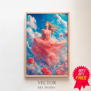 Aphrodite Greek Goddess of Beauty, Divine Feminine Art, Ancient Greece Art, Greek Mythology Print, Greek Goddess Beauty, Aphrodite Painting
