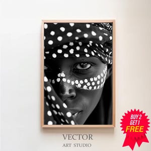 black art, black and white wall art, African art, printable art, wall art printable, extra large wall art, digital wall art