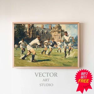Football Print, Football Printable Art, Football Posters, Sport Art Prints, Football Wall Art, Football Art Prints, Printable Wall Art