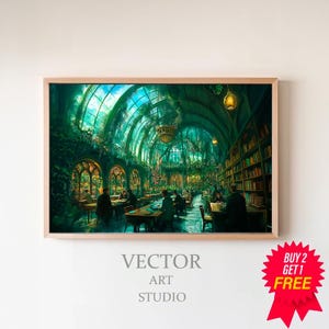 Ilustracja klasy ziołolecznictwa, sztuka ścienna, wydruk artystyczny, pobieranie cyfrowe, wydruk cyfrowy, magiczny wydruk do dekoracji wnętrz, dekoracja ścienna